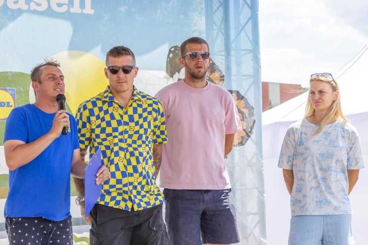Lidl Čistinka v Partizánskom, otvorenia sa zúčastnil aj Juraj Kucka, Denis Vavro a Nikola Rybanská