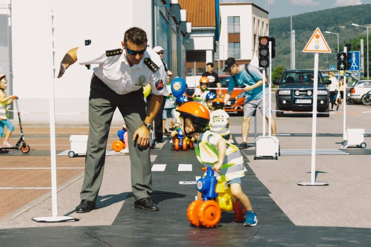 Slávnostné otvorenie detského dopravného ihriska od Lidl