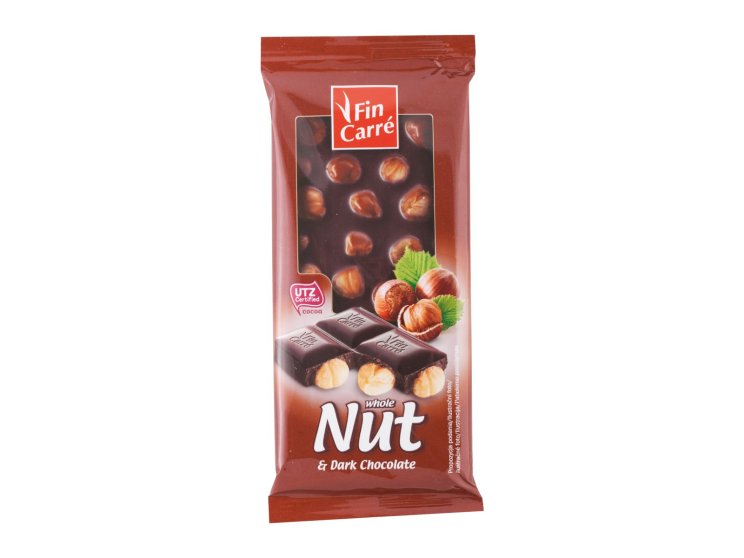 Fin Carré Whole Nut & Dark Chocolate