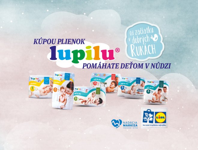 Lidl a Lupilu - Od začiatku v&nbsp;dobrých rukách