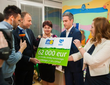 Lidl a Markíza pomáhajú deťom s&nbsp;rakovinou