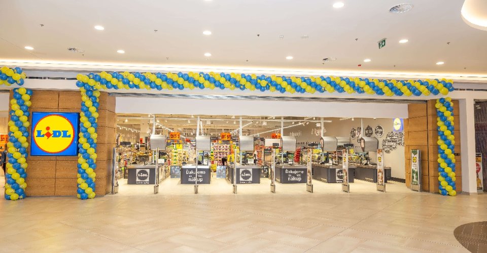 Lidl otvoril svoju 137. predajňu v obchodnom centre Polus v deň svojich 15. narodenín