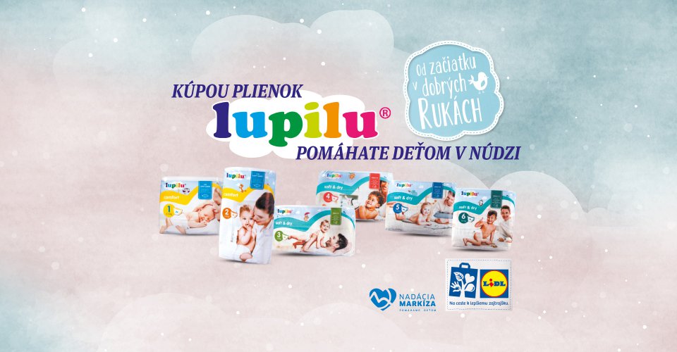 Lidl a Lupilu - Od začiatku v dobrých rukách