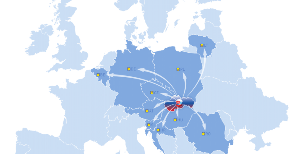 slovenski dodavatelia vdaka lidlu exportuju tovar do europy