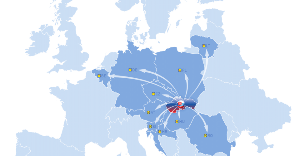 slovenski dodavatelia vdaka lidlu exportuju tovar do europy